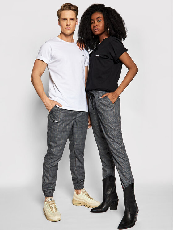 Diamante Wear Diamante Wear Jogging hlače Unisex Classic 5412 Siva Regular Fit