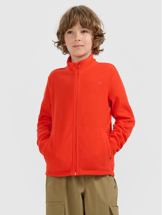 4F 4F Polar BASIC+ Czerwony Slim Fit