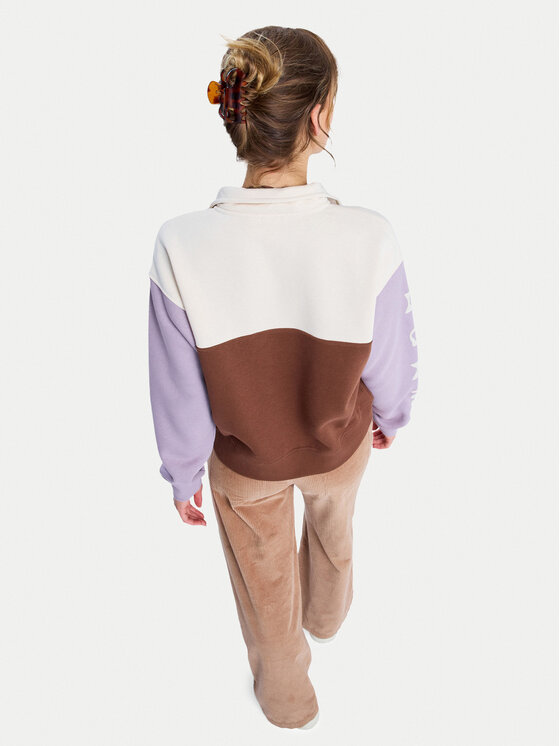 Roxy Roxy Суитшърт View Point Block ERJFT05014 Цветен Regular Fit