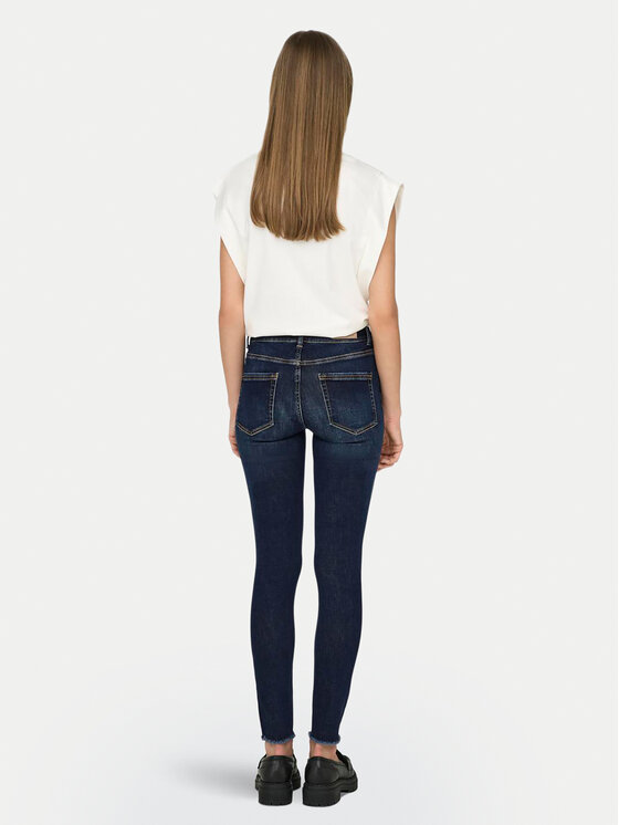 ONLY ONLY Džinsi Blush 15326910 Tumši zils Skinny Fit