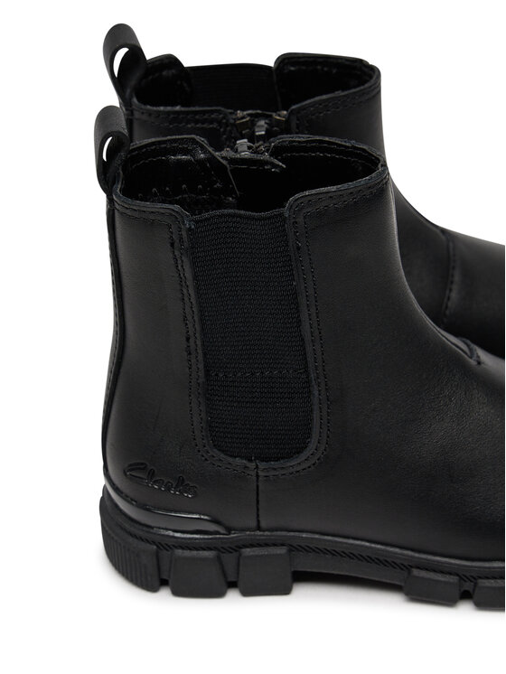 Clarks Clarks Kozačky Evyn Chelsea K. 26180291 Černá