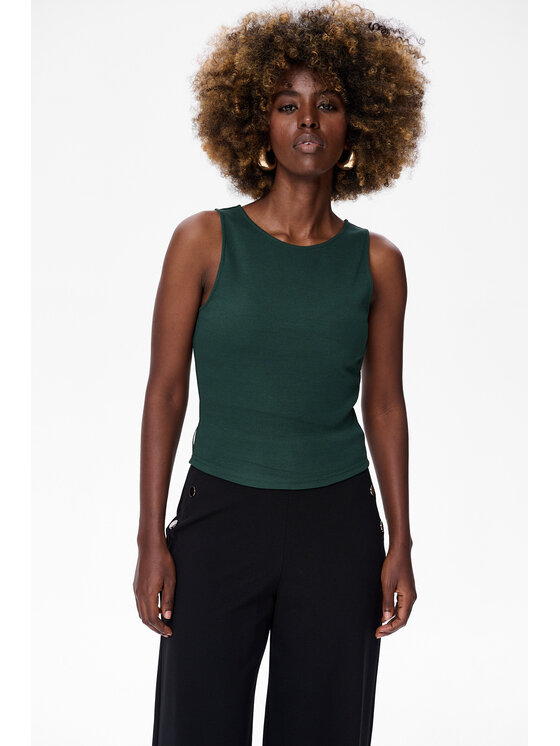 blue shadow blue shadow Top Texo Zielony Regular Fit