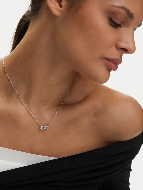 Guess Guess Kaelakee JUBN06 047JW Hõbedane