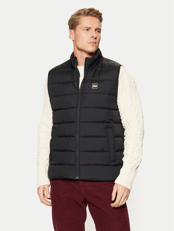 Gap Gap Telovnik 498570-03 Črna Regular Fit