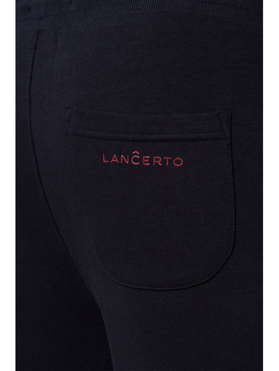 Lancerto Lancerto Spodnie dresowe Dax Granatowy Regular Fit