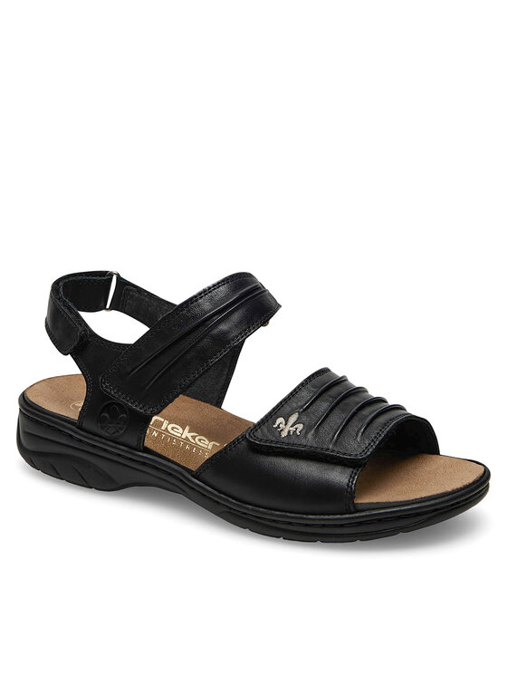 Rieker Rieker Sandali 64560-01 Črna