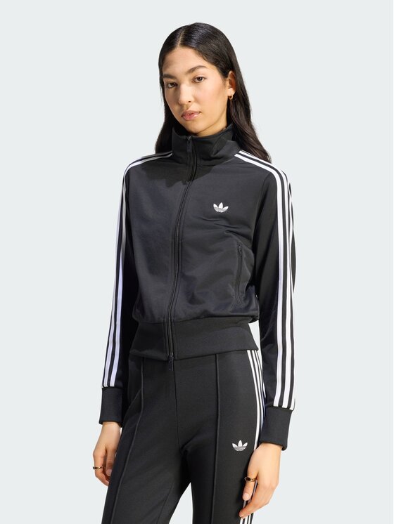 adidas adidas Світшот Firebird Classic Чорний Slim Fit