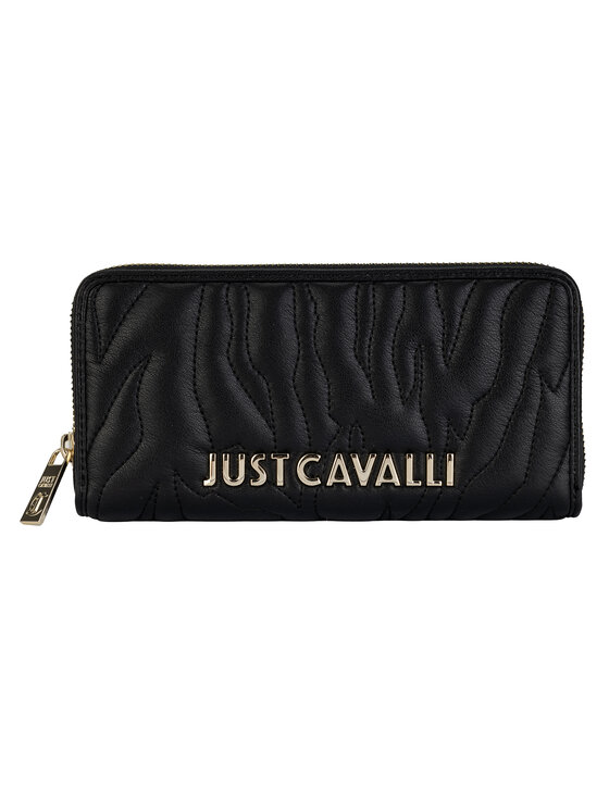 Just Cavalli Just Cavalli Velká dámská peněženka 77RA5PE1 RANGE ZEBRA Černá