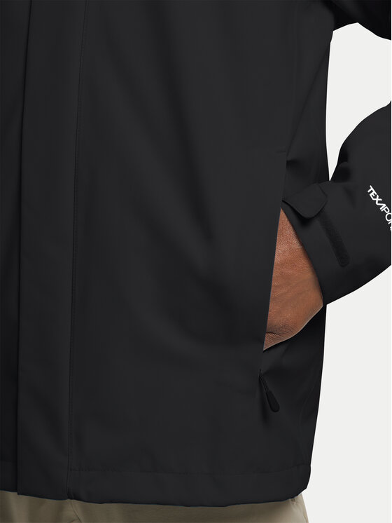 Jack Wolfskin Jack Wolfskin Outdoorová bunda Trailtime 2l A63903 Černá Regular Fit