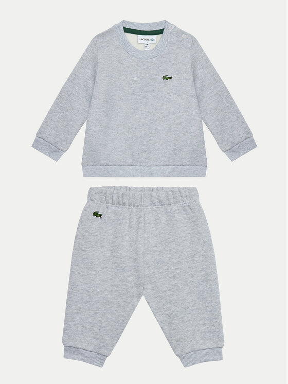 Lacoste Tepláková súprava 4J5287 Sivá Regular Fit