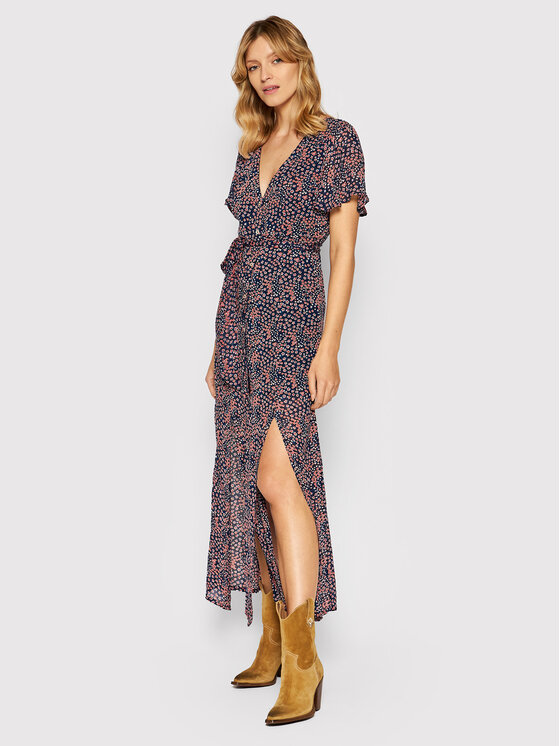 Pepe Jeans Pepe Jeans Poletna obleka Marilyn PL953026 Pisana Regular Fit
