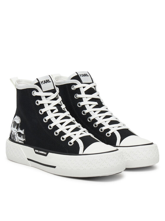 KARL LAGERFELD KARL LAGERFELD Modne superge KL60654T Črna