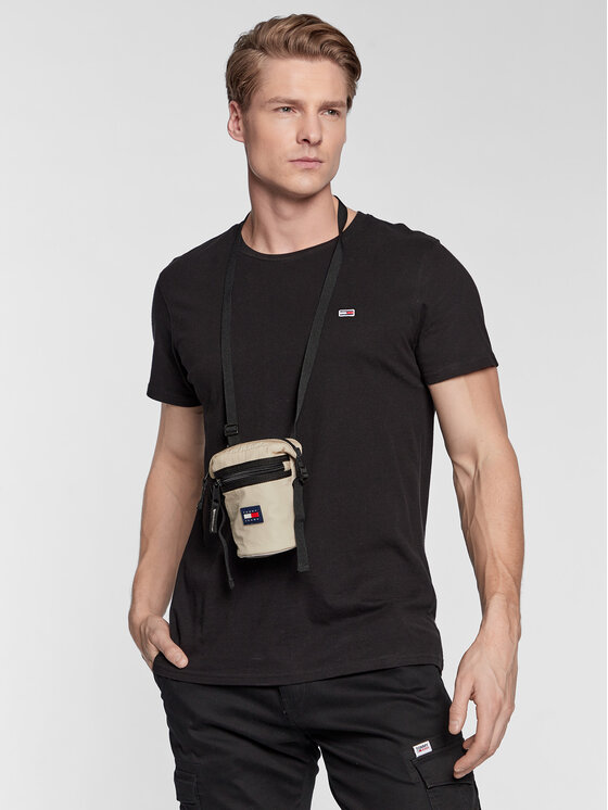 Tommy Jeans Umhängetasche Tjm Dte Pouch AM0AM10643 Beige | Modivo.de
