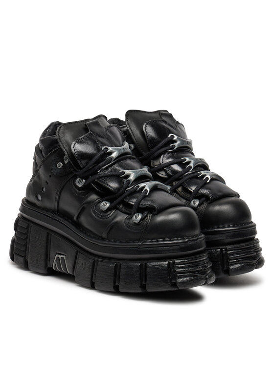 NEW ROCK NEW ROCK Sneakersy M-106-S29 Černá