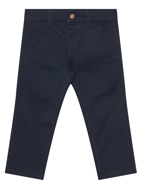 Mayoral Chino nohavice 522 Tmavomodrá Slim Fit