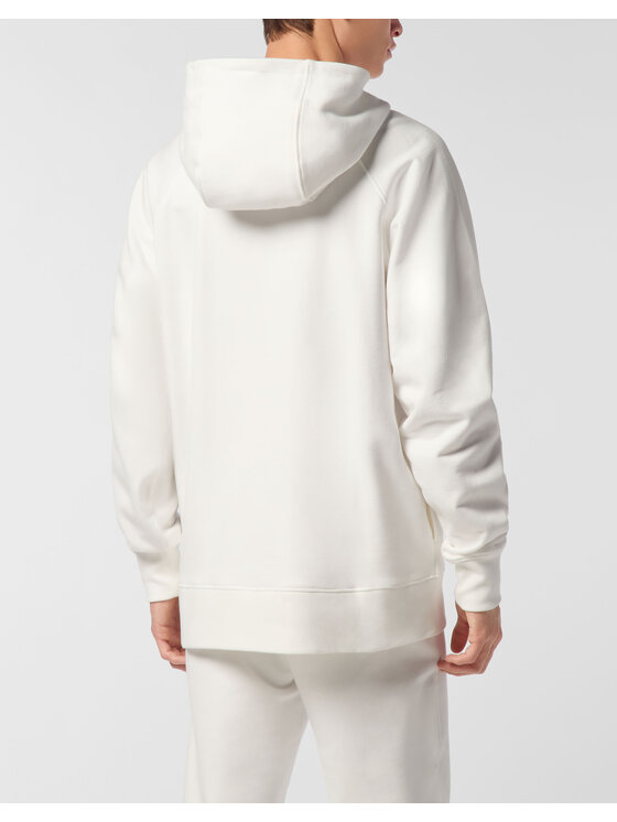 PHILIPP PLEIN PHILIPP PLEIN Felpa 26939 Bianco Athletic Fit