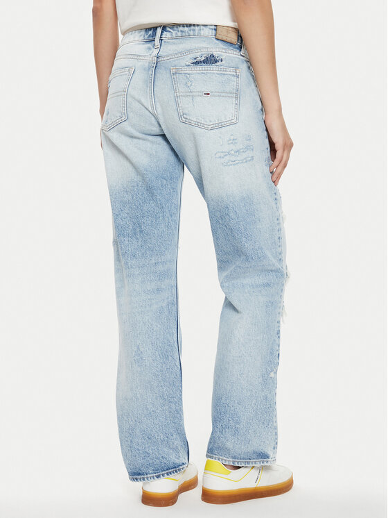 Tommy Jeans Tommy Jeans Džínsy Sophie DW0DW18248 Modrá Straight Fit