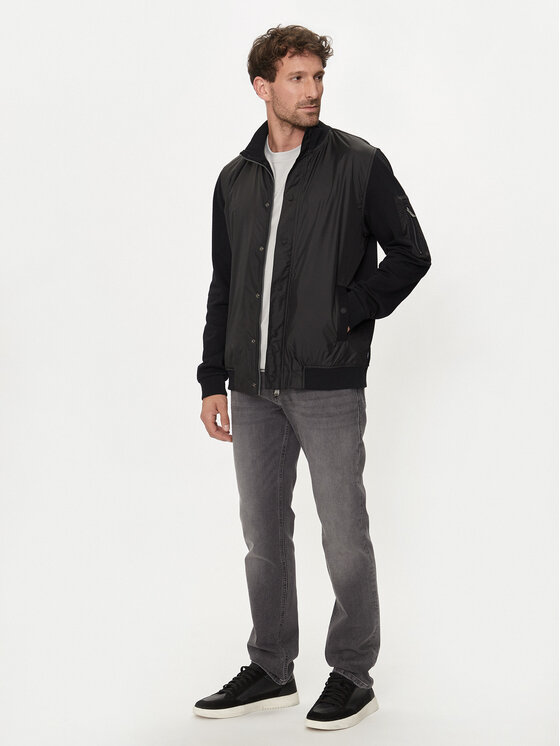 JOOP! Jeans JOOP! Jeans Kurtka bomber 15 JJJ-28Savino 30042358 Czarny Regular Fit