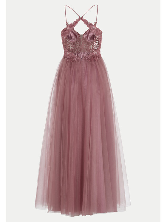 Hey Kyla Hey Kyla Abendkleid 5AG017HK Rosa Regular Fit