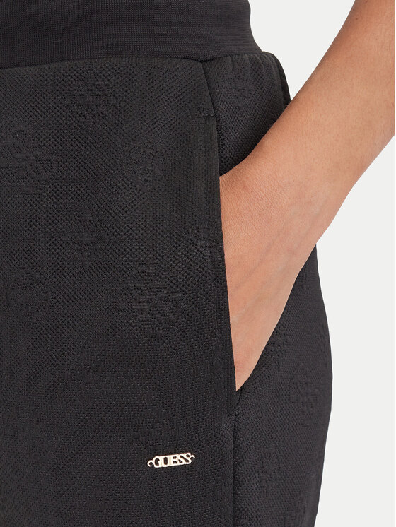 Guess Guess Jogginghose V5YB06 KBSL2 Schwarz Regular Fit