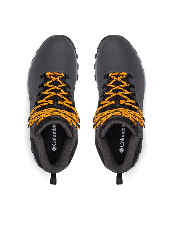 Columbia Columbia Pārgājienu apavi Newton Ridge Wp Omni-Heat II 2056191 Pelēks