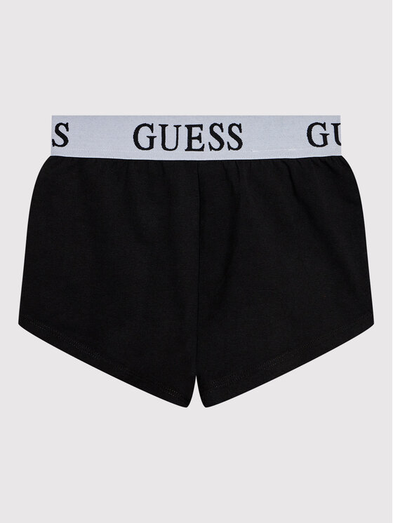 Guess Guess Piżama J1BG00 J1311 Czarny Regular Fit
