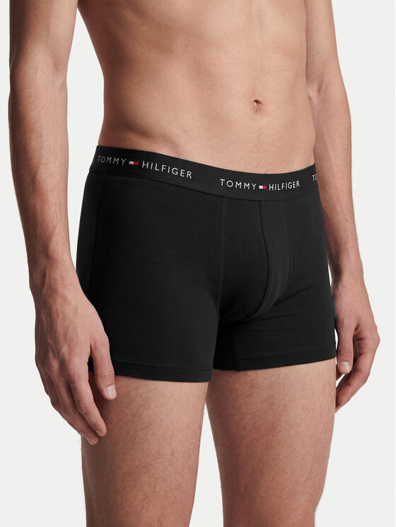 Tommy Hilfiger Tommy Hilfiger Súprava boxeriek UM0UM03617 Čierna