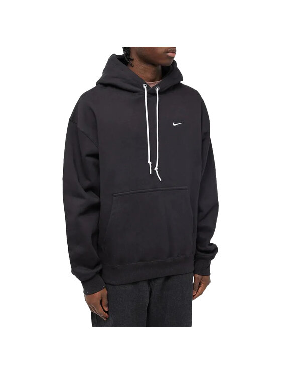 Nike Nike Bluza Solo Swoosh Czarny Regular Fit