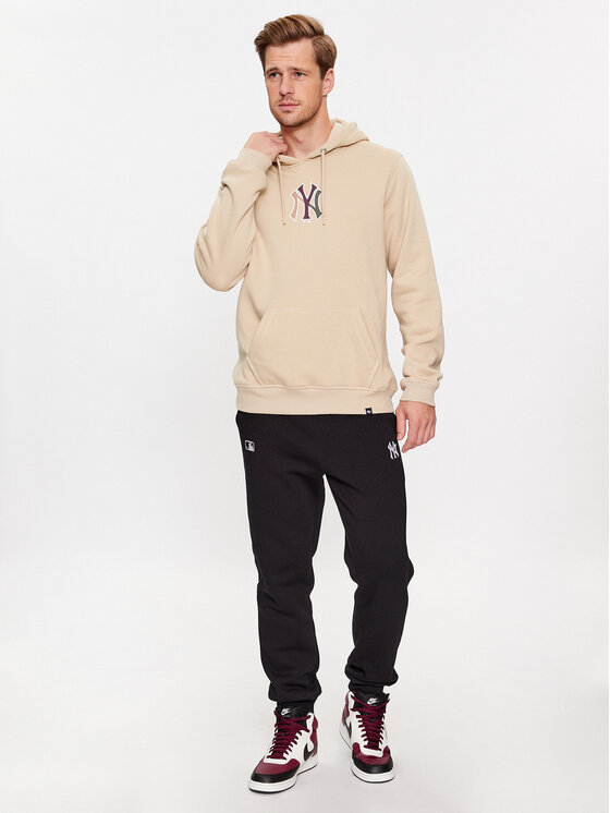 47 Brand 47 Brand Μπλούζα New York Yankees BB017PMHKIU600894KH Χακί Regular Fit