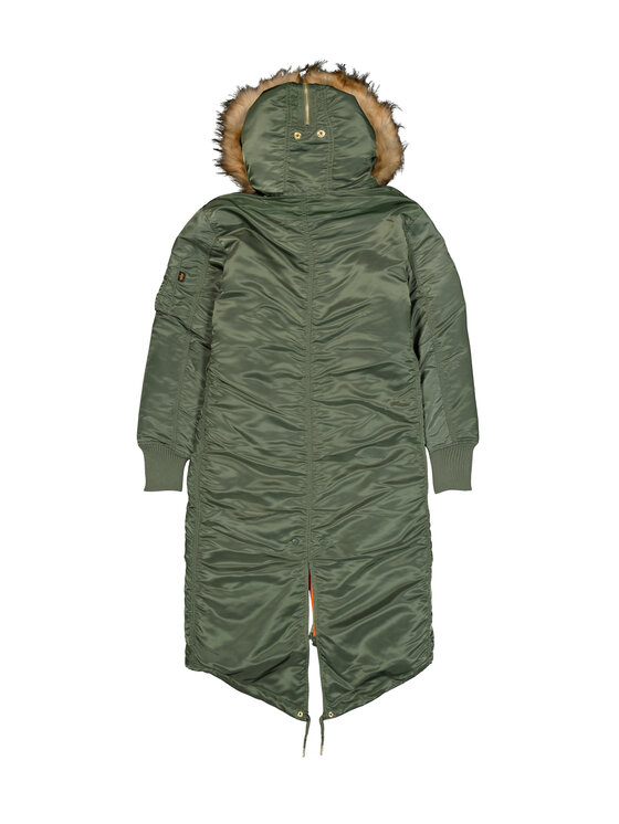 Alpha Industries Alpha Industries Parka 198013 Zielony Regular Fit
