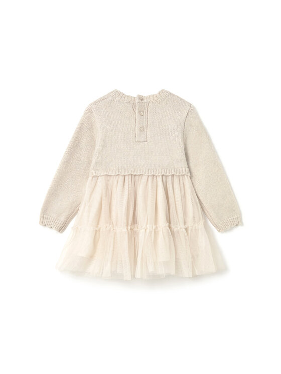 Mayoral Mayoral Elegantes Kleid 2905 Écru Regular Fit