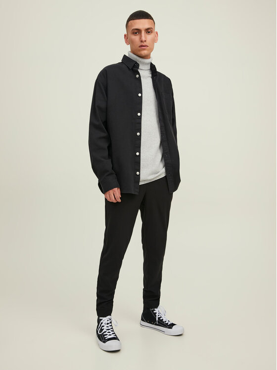 Jack&Jones Jack&Jones Rollkragenpullover 12210931 Grau Regular Fit