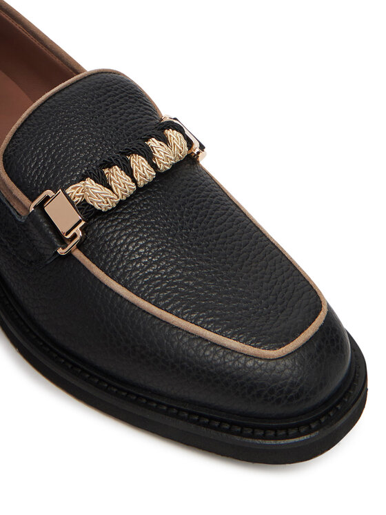 Pollini Pollini Loaferice SA10183G0NTD100A Crna