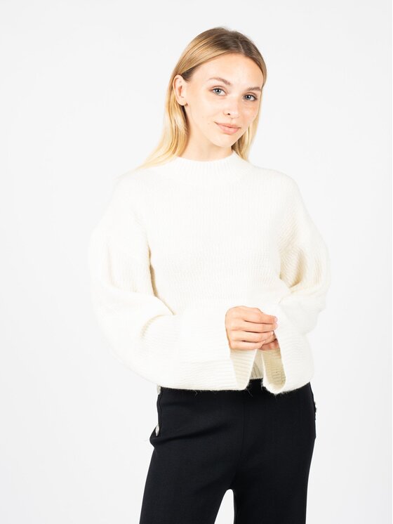 Silvian Heach Silvian Heach Πουλόβερ CVA22030LU Εκρού Oversize