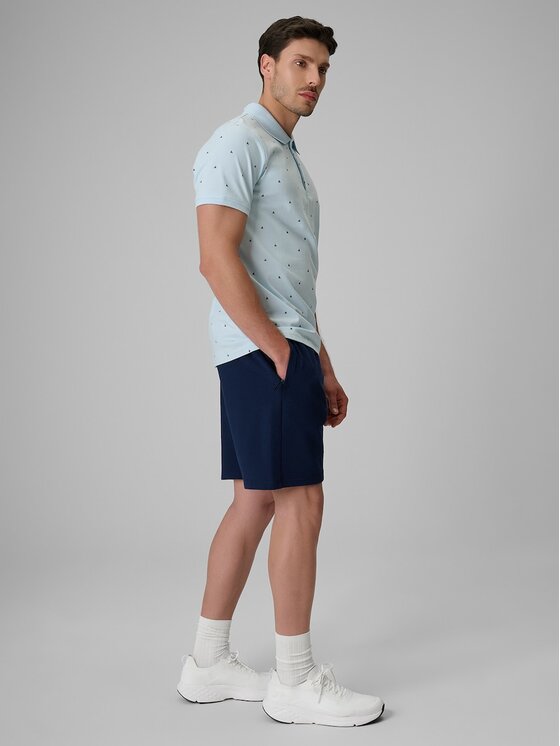 4F 4F Pantaloncini sportivi 4FRSS26TSHOM0930-31S Blu scuro Regular Fit