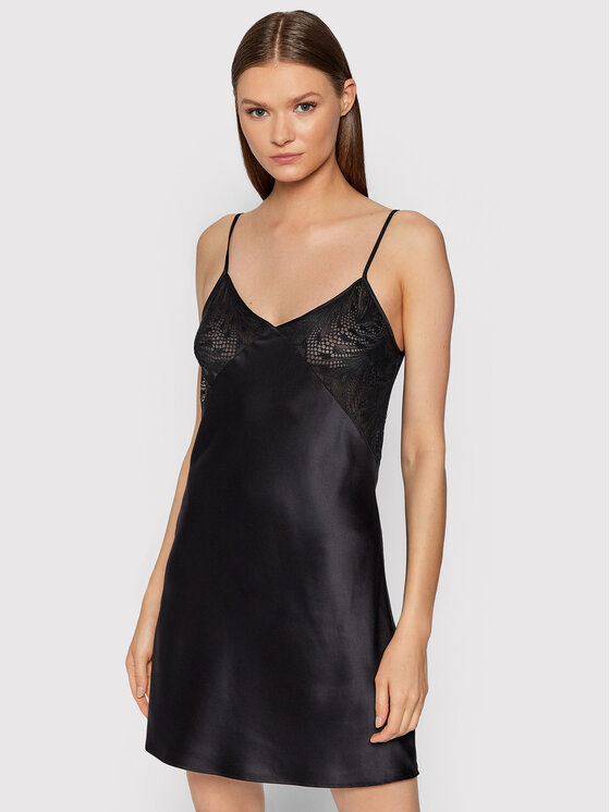 Passionata Passionata Camicia da notte Thelma P5AL40 Nero