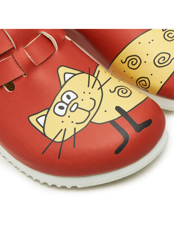 Birkenstock Birkenstock Nazouváky Kay Prof 0582516 Červená