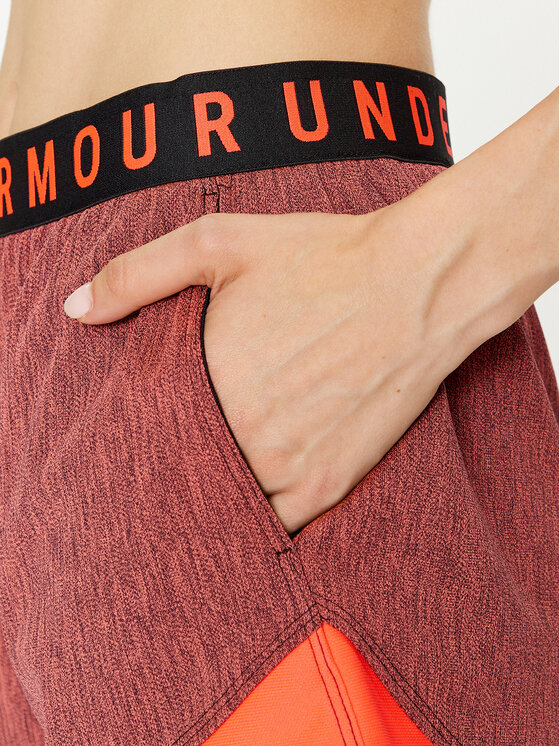 Under Armour Under Armour Αθλητικό σορτς Play Up Twist Shorts 3.0 1349125 Κόκκινο Loose Fit