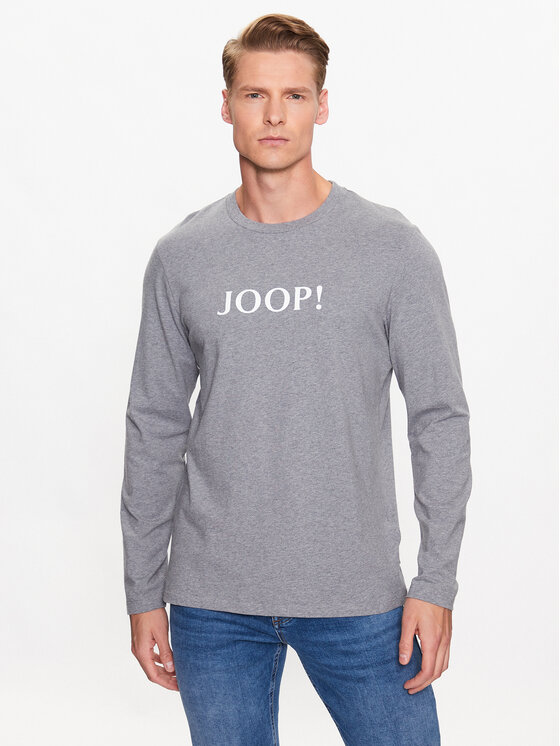 JOOP! Longsleeve krekls 30029918 Pelēks Regular Fit