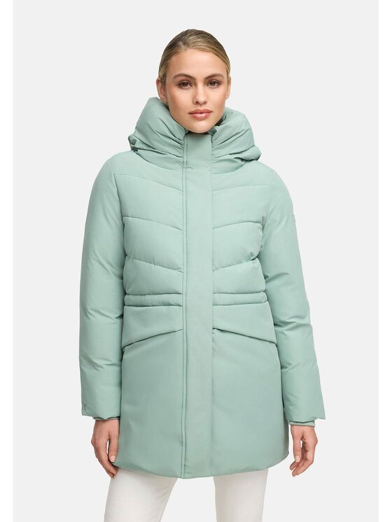 Marikoo Marikoo Kurtka zimowa Delilah Zielony Regular Fit