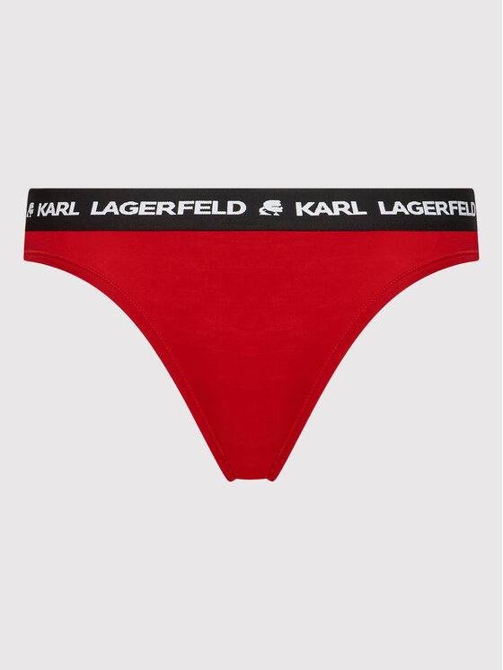 KARL LAGERFELD KARL LAGERFELD Sada 2 kusů kalhotek 211W2127 Červená