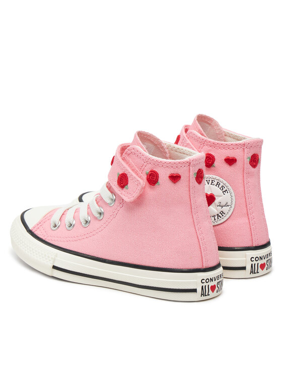 Converse Converse Trampki Chuck Taylor All Star Valentine'S Day Easy On A10714C Różowy