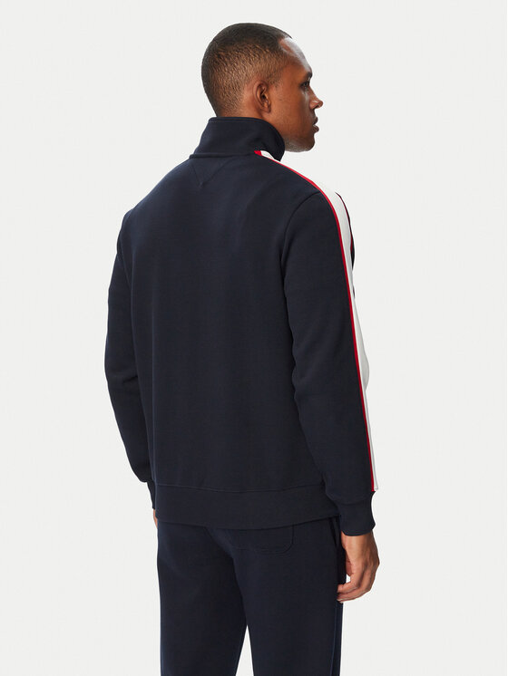 Tommy Hilfiger Tommy Hilfiger Μπλούζα Pique H Badge MW0MW44957 Σκούρο μπλε Regular Fit