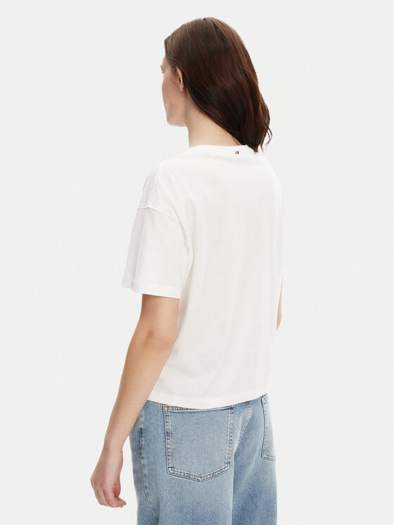 Tommy Hilfiger Tommy Hilfiger Футболка UW0UW05763 Білий Regular Fit