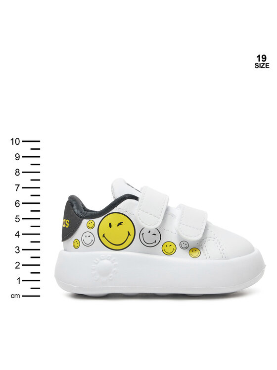 adidas adidas Сникърси Smiley Advantage IH6257 Бял