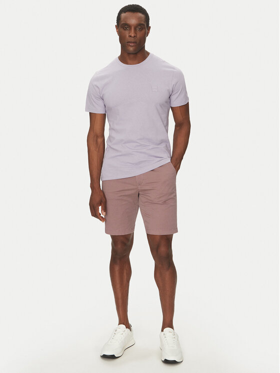 BOSS BOSS Majica 50508584 Vijolična Regular Fit
