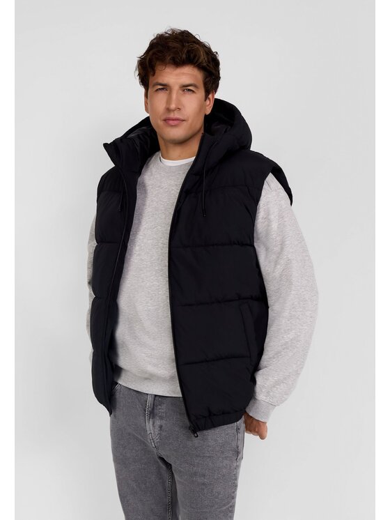 minoti minoti Kamizelka 27mgilet6 Czarny Regular Fit