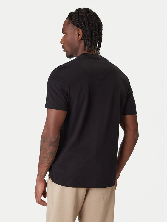 Guess Guess Tričko Z6RI06 I3Z14 Čierna Regular Fit