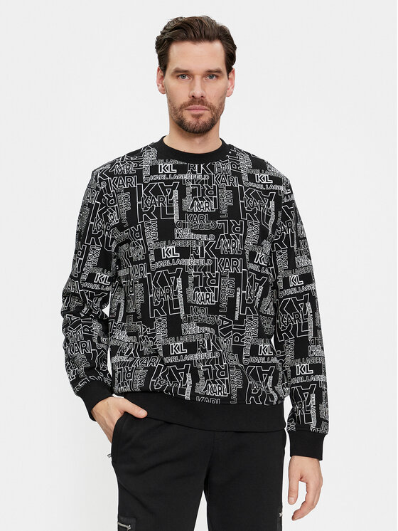 KARL LAGERFELD KARL LAGERFELD Felpa 705060 541900 Nero Regular Fit