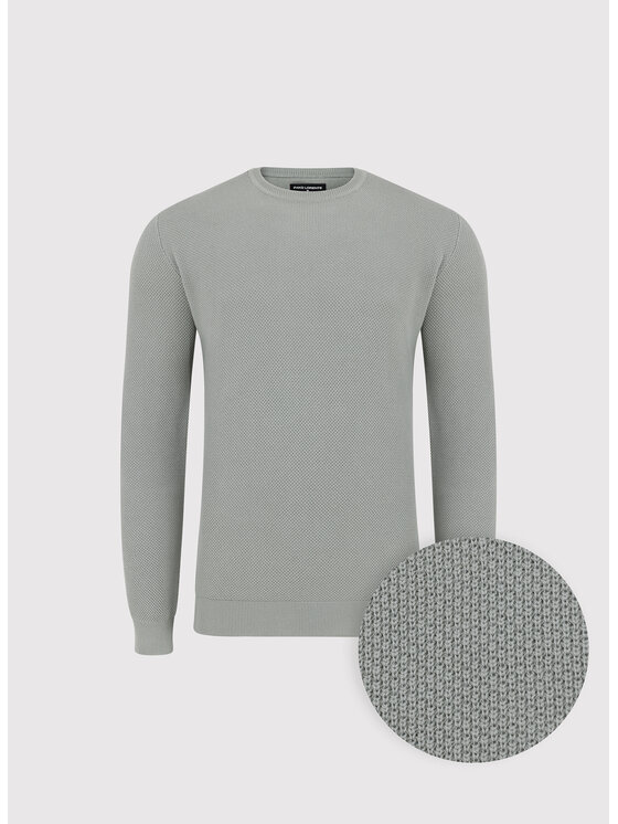 Pako Lorente Pako Lorente Sweter P26WF-2X-014 Zielony Classic Fit